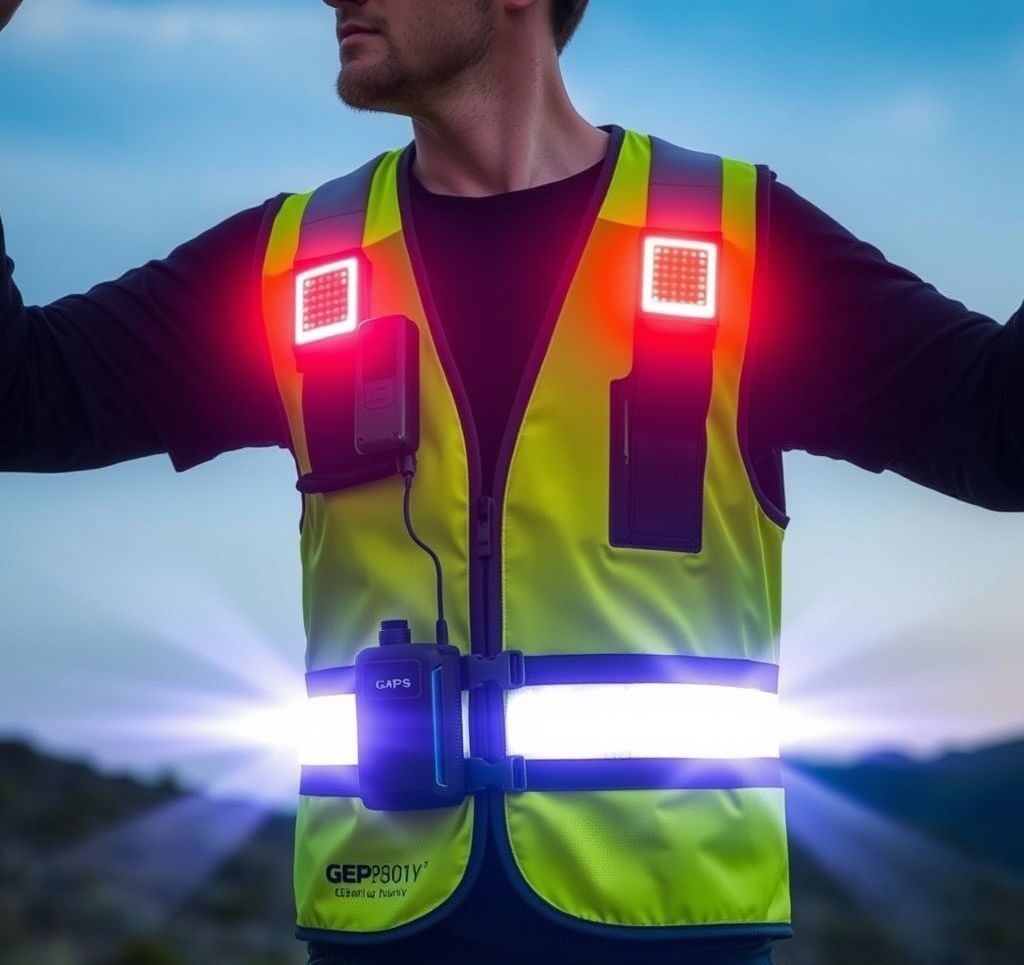 Tactile vest with navigation motors for specialized applications