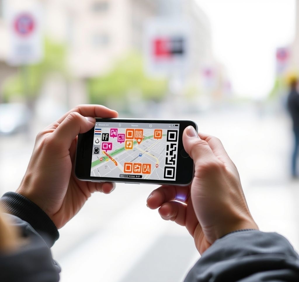 NaviLens colorful QR-like codes for navigation assistance