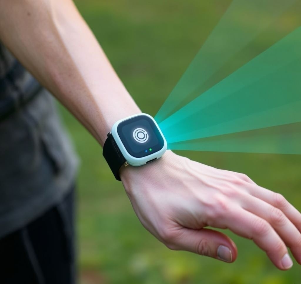 Neosensory Buzz haptic wristband